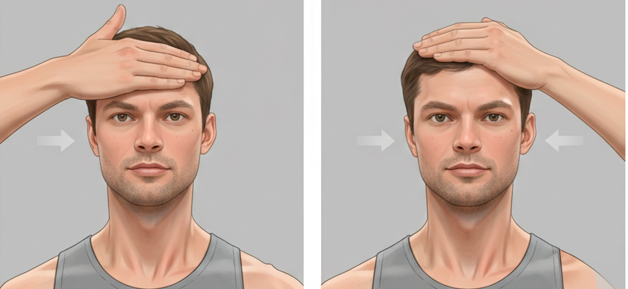 Перестанет тянуть уже сегодня: простой комплекс для лёгкой шеи