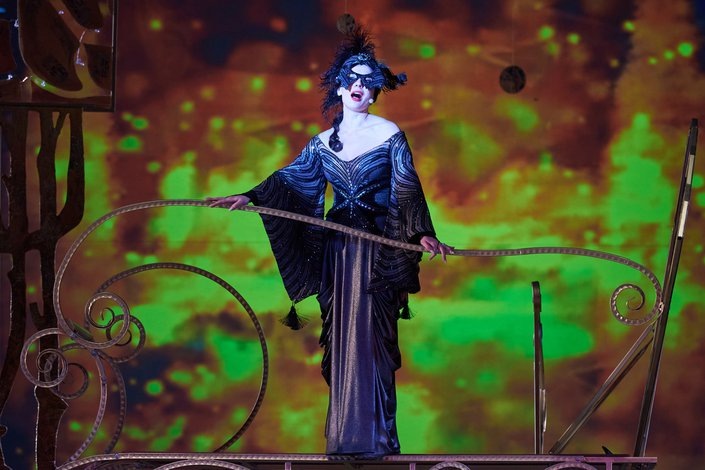    Сцена из оперетты "Летучая мышь". Фото: Маргарита Романова