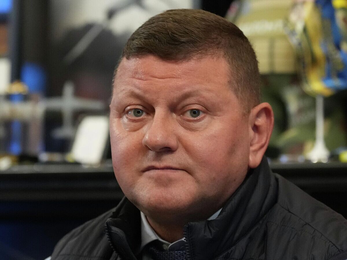    Валерий Залужный во время интервью AP в Лондоне | © AP Photo / Frank Augstein