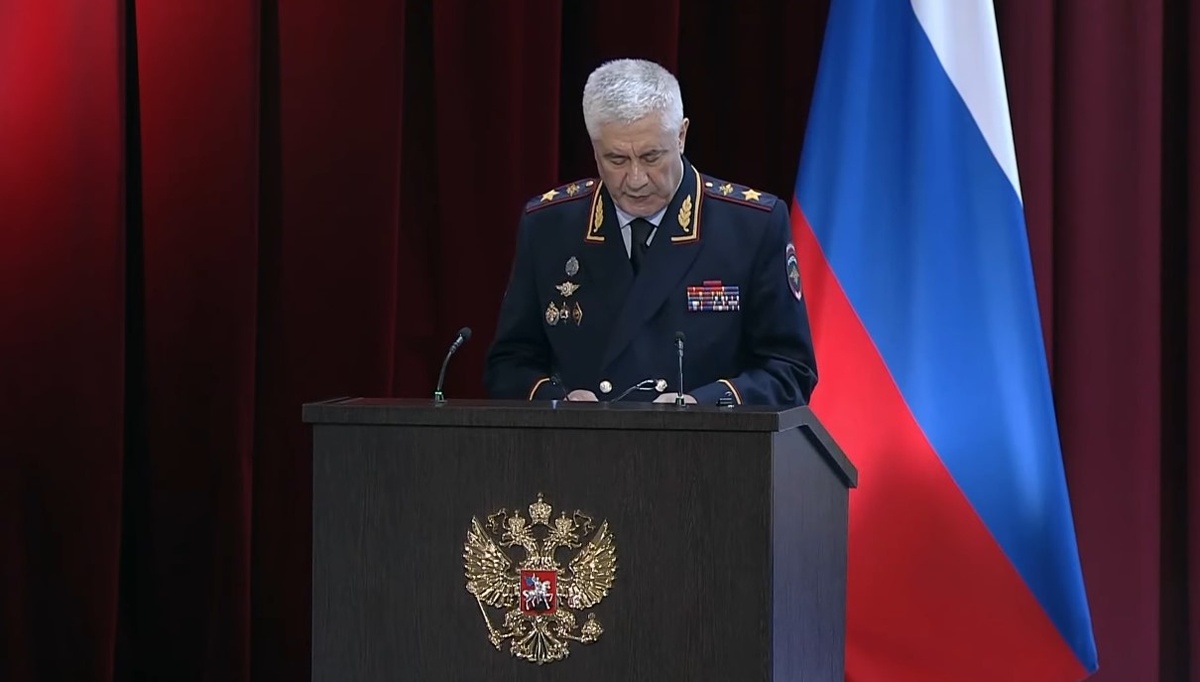    Министр внутренних дел Владимир Колокольцев. Фото: Кремль