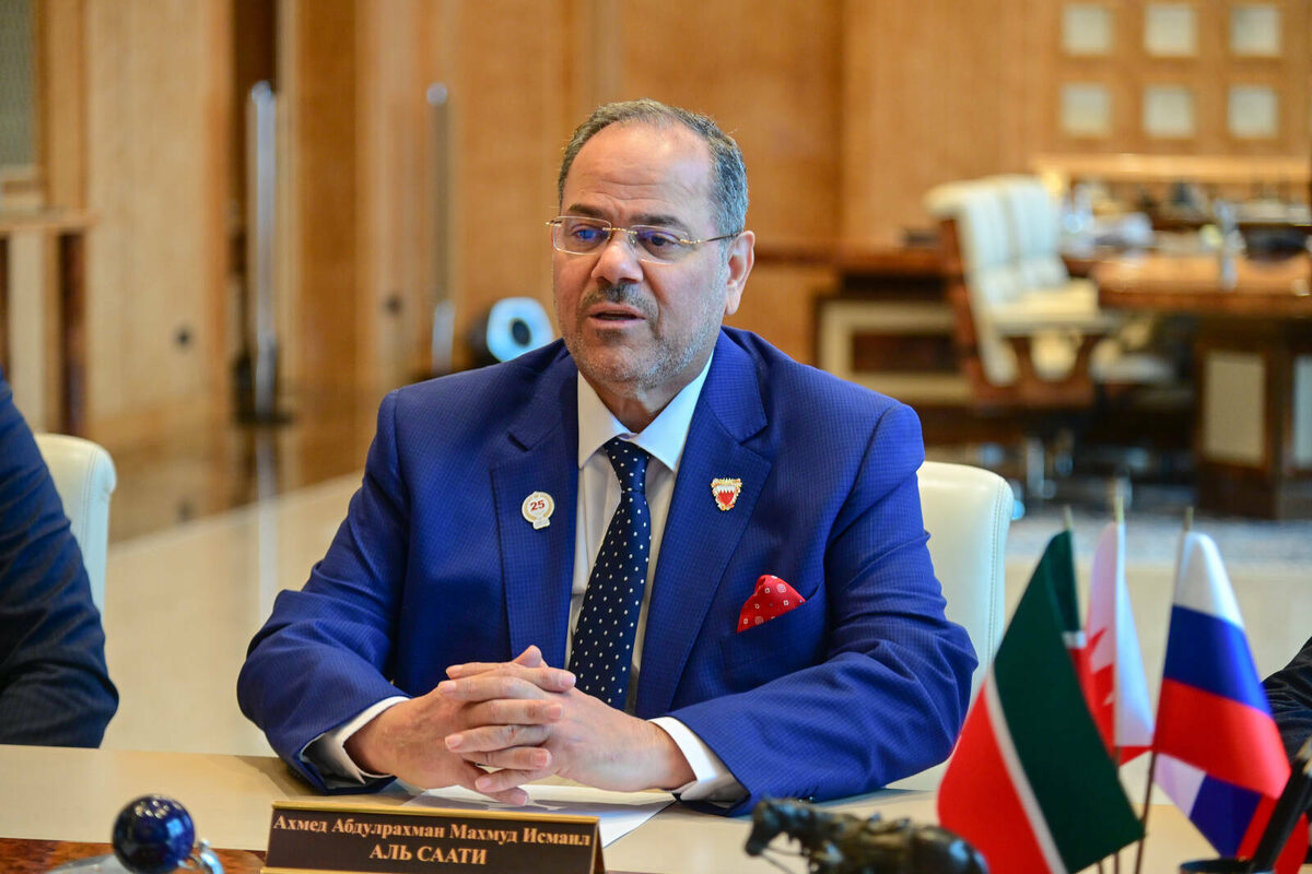 Посол Бахрейна в РФ Ахмед Абдулрахман Махмуд Исмаил ас-СаатиФото: пресс-служба Раиса РТ