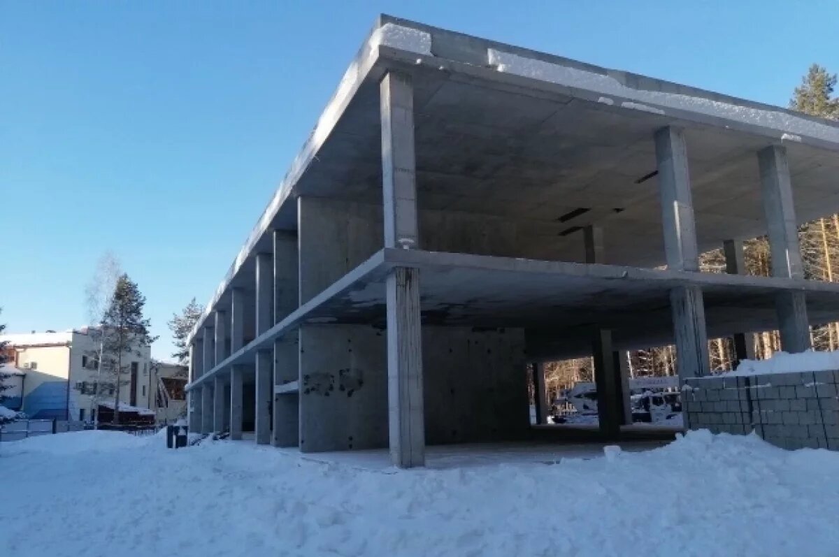    В лагере «Ребячья республика» строят новый корпус на 88 мест