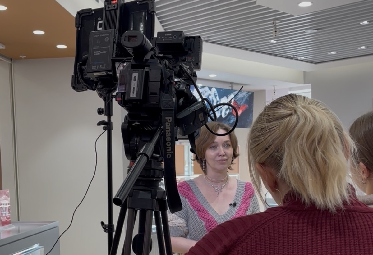 снимок со съемок 