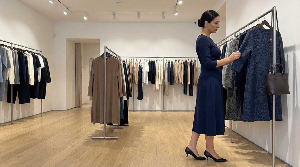 Сдержанный цвет, чистый крой - и гардероб начинает работать иначе
