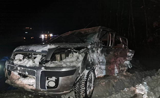    В Орловском районе столкнулись Toyota Land Cruiser и Ford Fusion