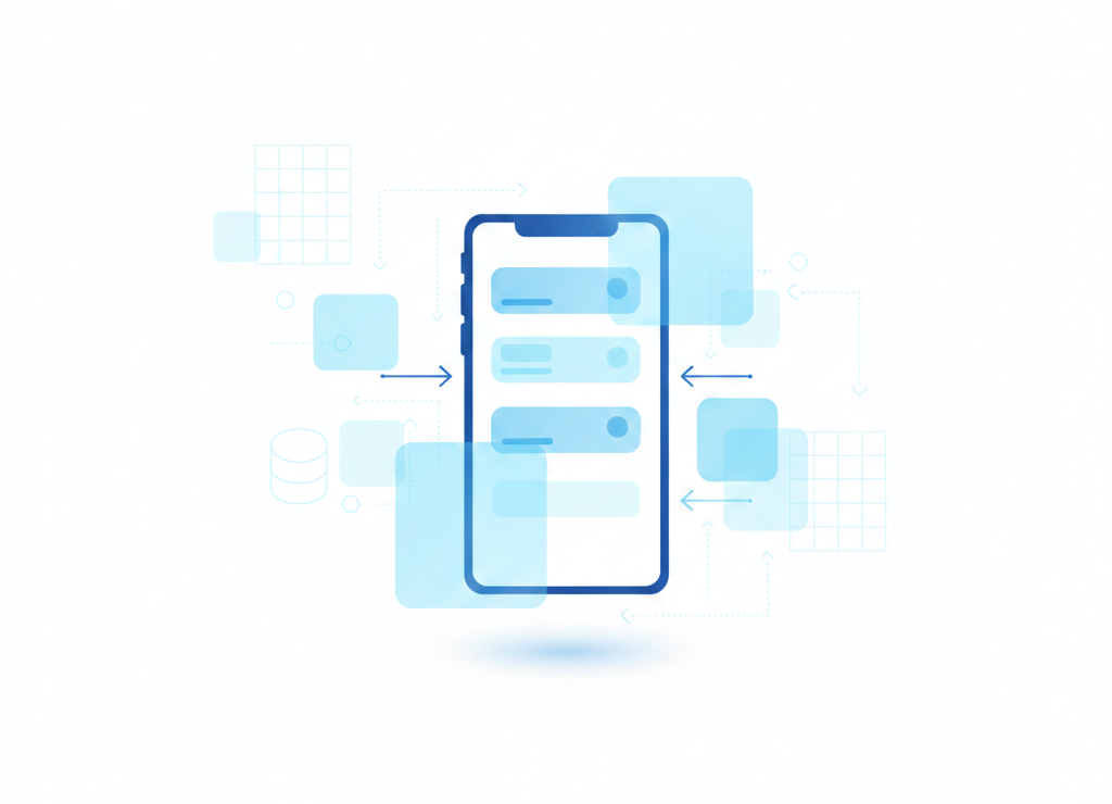 База данных управляет лентой рекомендаций