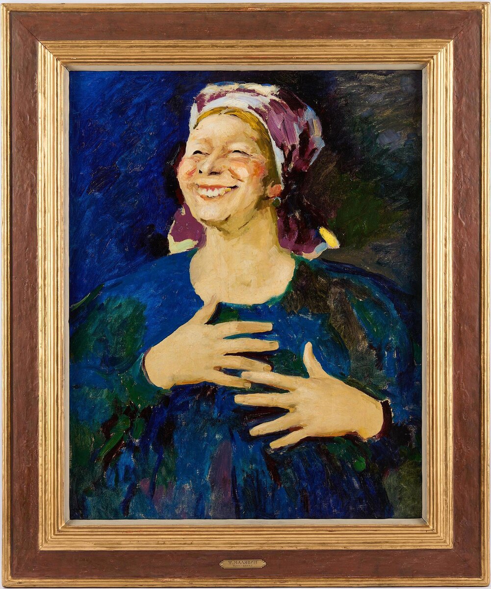 Крестьянка, холст, масло, 78,2 х 62 см. Источник: https://hammerprice.artsreda.ru/