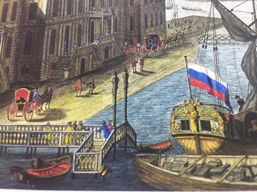 Уличные фонари Петровской эпохи 