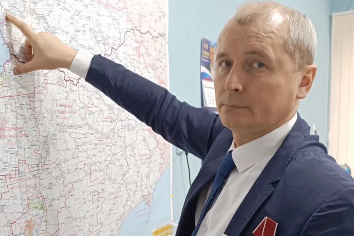    Председатель комитета Законодательного Собрания Запорожской области Максим Зубарев.