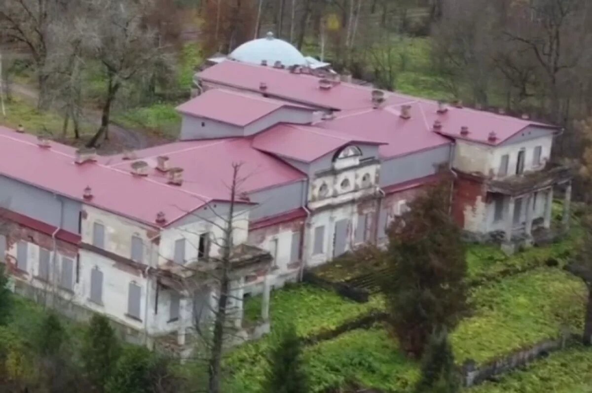    К масштабной реставрации готовится усадьба Строгановых в Порховском районе