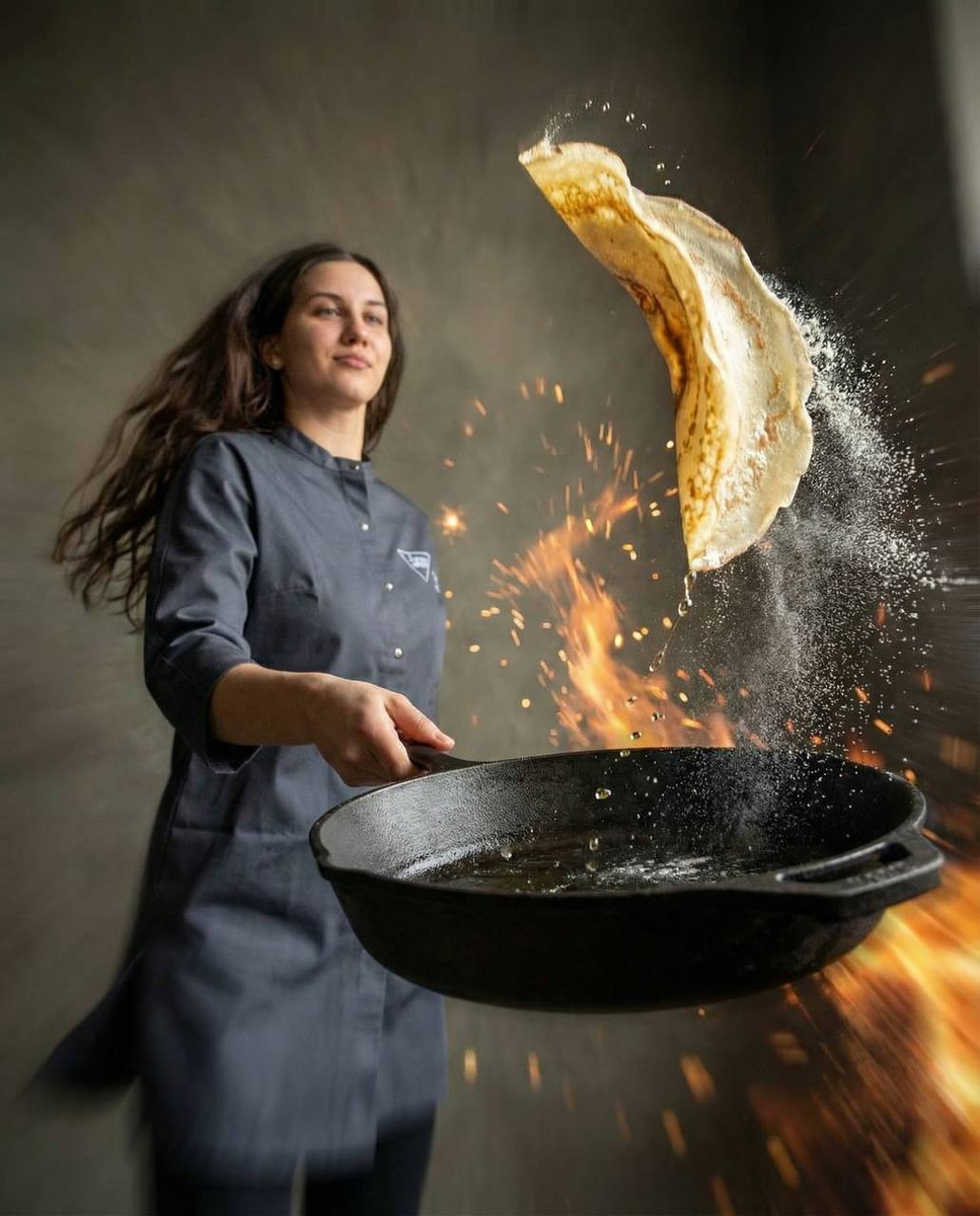 Те самые ажурные блинчики с дырочками