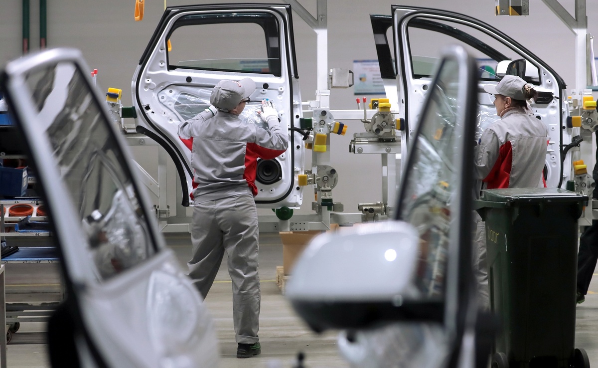    Россия автозавод автопром Haval Тульская обл, конвейер сборка производство (фото: РИА))