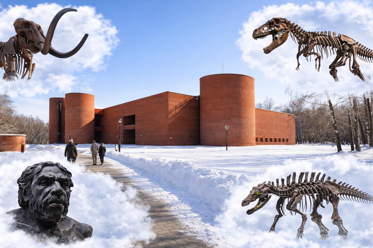 Палеонтологический музей в Москве экскурсии на февральских каникулах