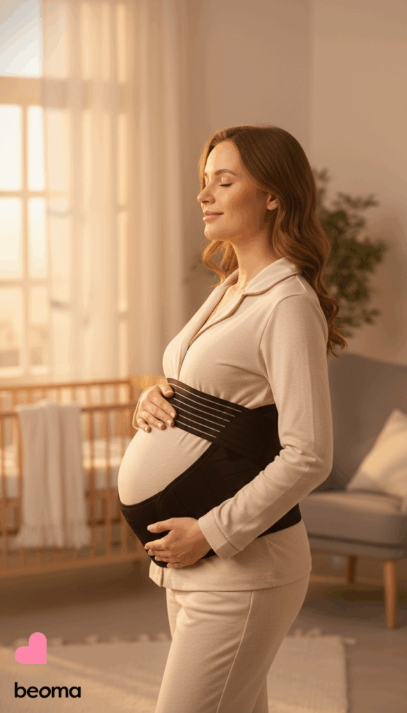    bandazh-dlya-beremennykh-kogda-i-pochemu-stoit-zadumat'sya-o-ego-ispol'zovanii Beoma