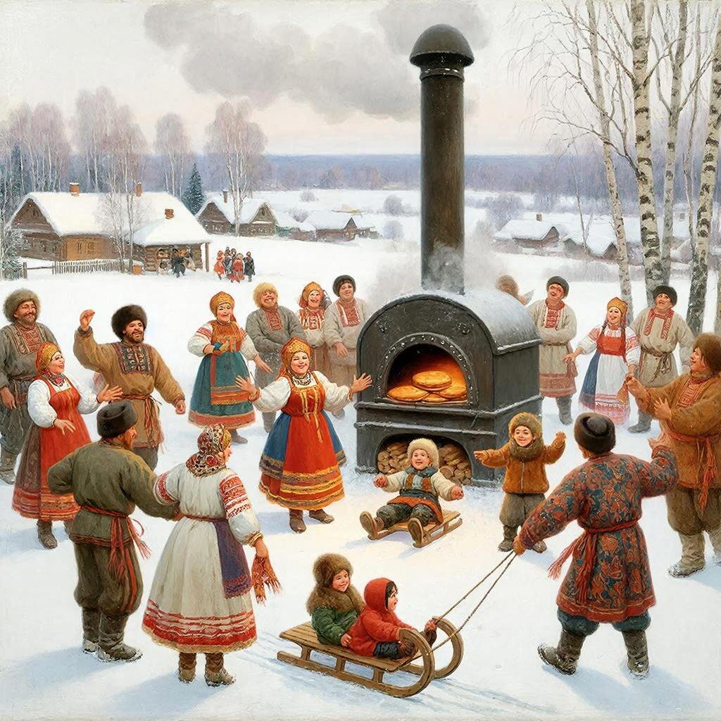 Так Мах видит Масленицу 