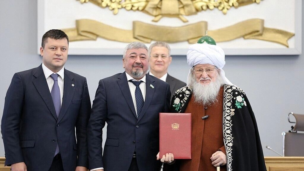    Талгат Таджуддин стал почётным уфимцем   t.me/ufacityinfo