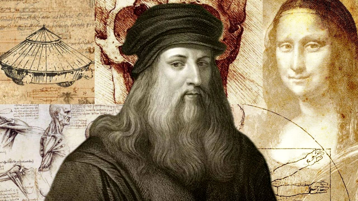 Леонардо да Винчи. Изображение из открытого источника.