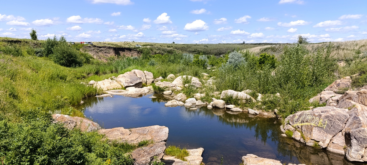 Скальный каньон на реке Кизиха (со стороны первого съезда) (Фото: Nixe (Bearna Team)) --> листай