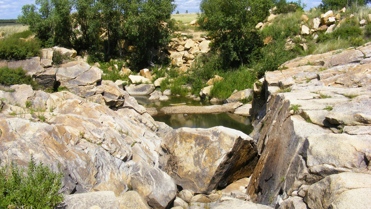 Скальный каньон на реке Кизиха (со стороны второго съезда)(Фото: AWolko (Bearna Team)) --> листай