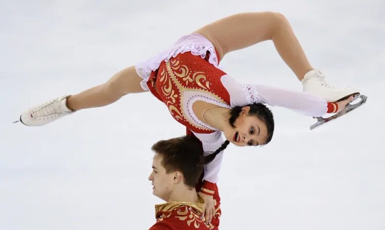    Лина Фёдорова и Максим Мирошкин / Источник фото: РИА Новости