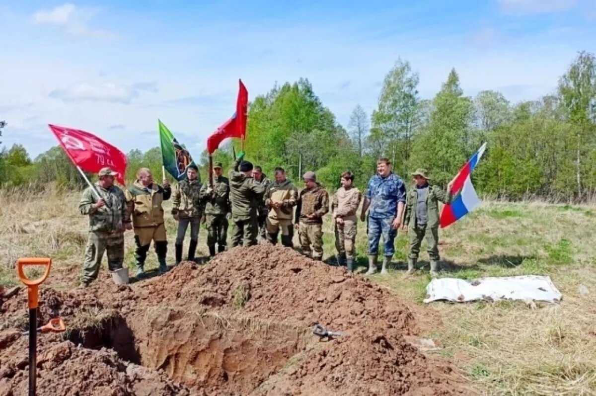    Останки 780 воинов Красной Армии подняли псковские поисковики в 2025 году