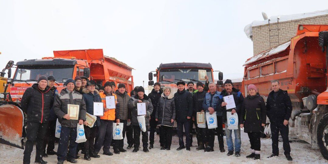 Чувашия чистая: самоотверженный труд дорожников оценили власти региона