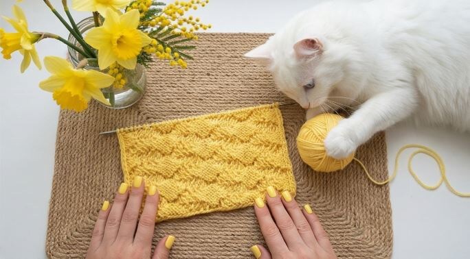 Изнаночная сторона узора