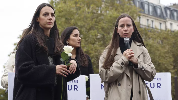 На фото справа Алис Кордье, основатель и президент "Немезиды".