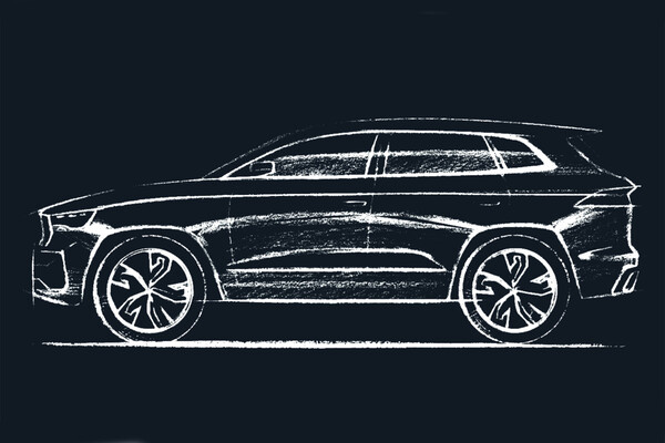 Эскиз автомобиля Volga / volga.auto 