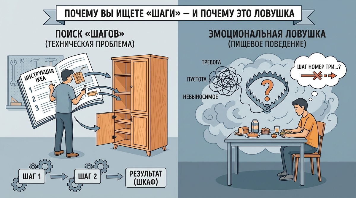 "Эти волшебные продукты, упражнения" и прочие списки, не помогут скинуть вес