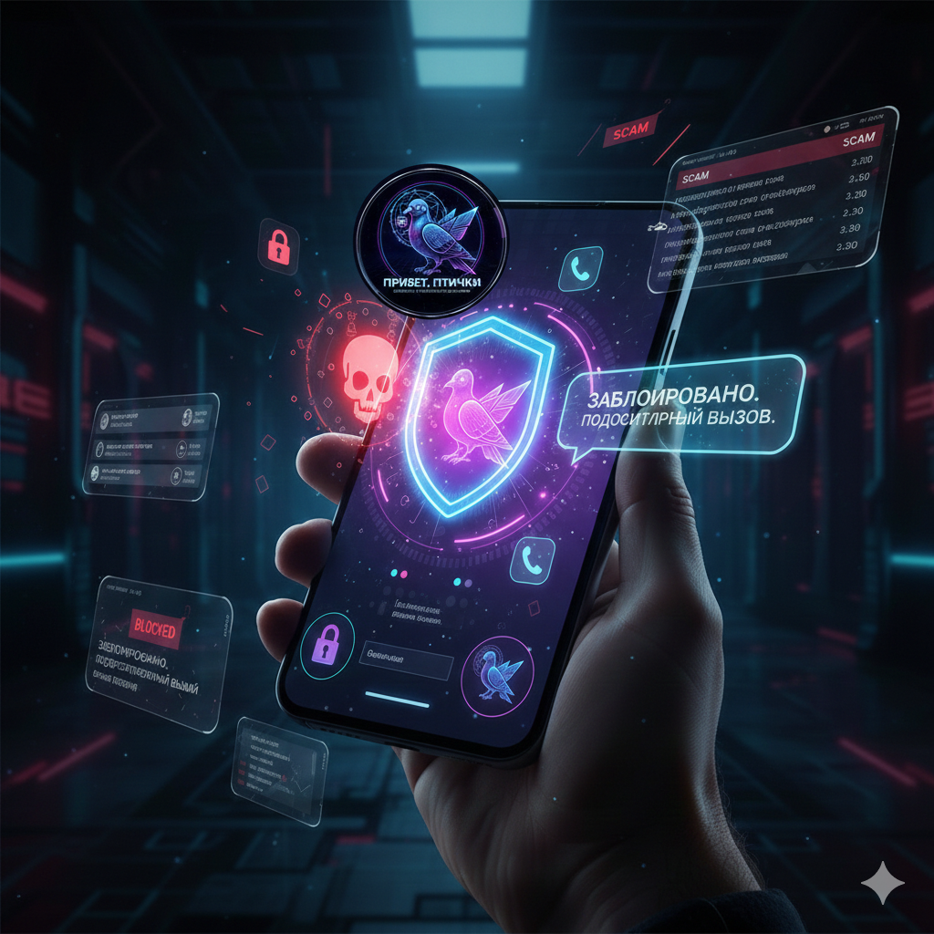 #приветптички #нейросети #безопасность #мошенники #спам #кибербезопасность #лайфхаки #технологии