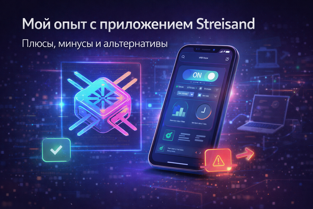 Обзор приложения Streisand