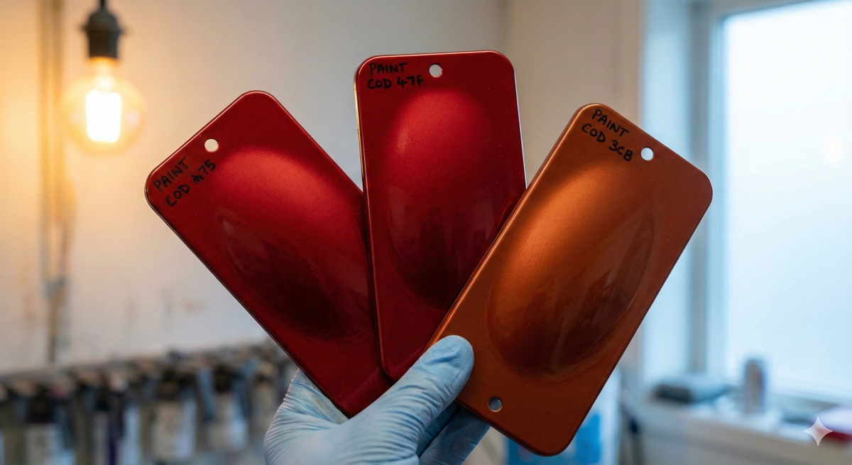 Мне, как эксперту, приходится регулярно сталкиваться с этим на приёмке авто после кузовного ремонта: днём всё «попало в цвет», а под искусственным светом деталь вдруг становится другим оттенком. Это метамерия.

Метамерия - дефект, когда при одном освещении цвета кажутся одинаковыми, но при смене источника света заметно различаются.

В солнечный день - крыло в цвет. Заехали в паркинг, под жёлтые фонари или под холодные лампы - и элемент «вылезает» другим тоном.

Почему так? Обычно дело не в лаке и не в полировке, а в пигментной базе: визуально оттенок «дотянули», но состав пигментов другой — и свет отражается иначе.

Проблема тут чаще всего не в руках маляра, а в химии краски — в составе, который готовит колорист.

Полировкой в стиле «чуть подшлифовать» это не лечится, потому что проблема под лаком — в самом химическом составе базовой эмали.

Единственный вариант устранения этого дефекта — полный перекрас детали.

Часто маляры используют окраску «переходом» там, где это возможно.
Переход — это исключительно метод кузовного ремонта. Однако именно этот компромисс часто становится единственным спасением от метамерии на сложных цветах (перламутрах или ксиралликах). Плавно «растягивая» новую краску на соседнюю неповреждённую деталь, маляр убирает резкую границу стыка старой и новой эмали. Человеческому глазу становится не за что зацепиться, и даже при смене освещения коварный разнотон скрадывается оптической иллюзией.

Будьте внимательны при приёмке автомобиля: не стесняйтесь светить фонариком и проверяйте качество ремонта при разном освещении!

Мои контакты в профиле 😉

А вы сталкивались с таким?