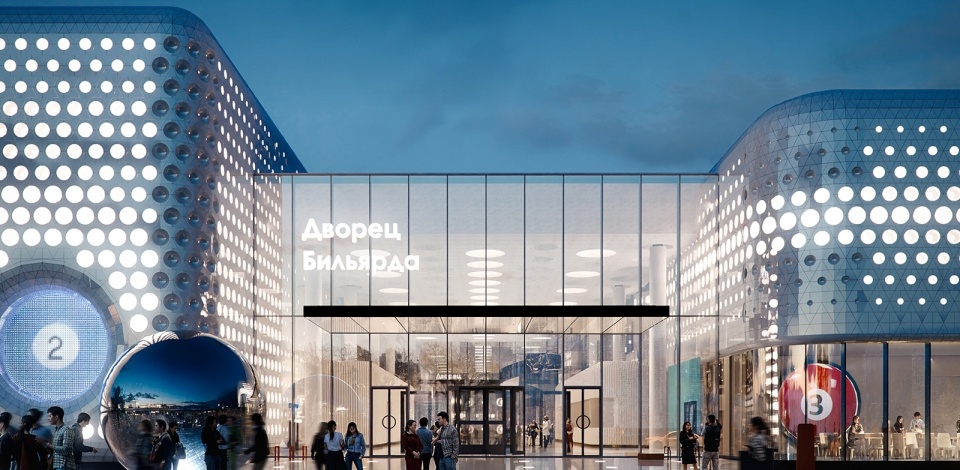     Владимир Ефимов: архитектурный облик Мневниковской поймы дополнит Дворец бильярда возле пруда