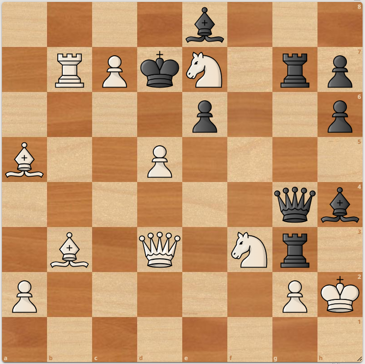 м1, ход белых