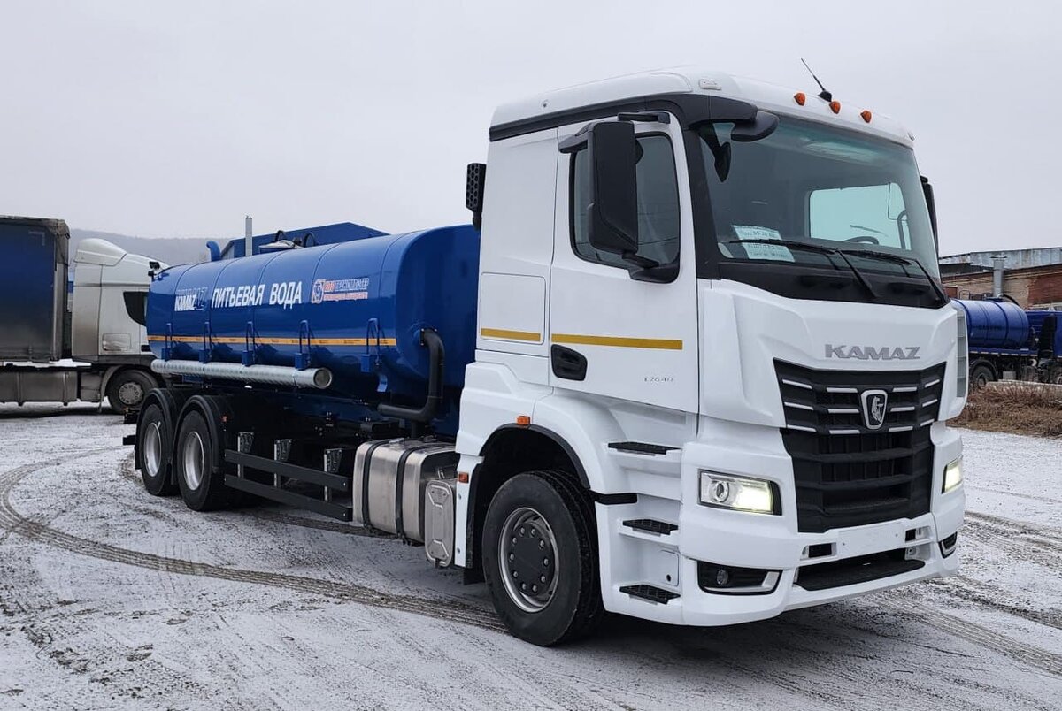   Автоцистерна на шасси КАМАЗ-65658