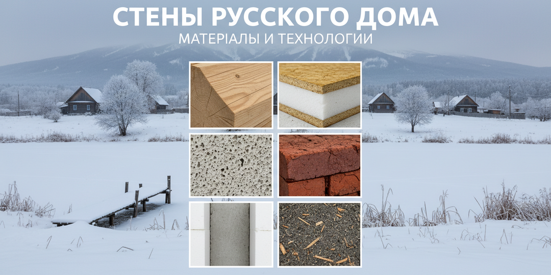 Фундамент выбран, а что сверху? 6 материалов для стен дома в Сумароково: начинаю большой разбор