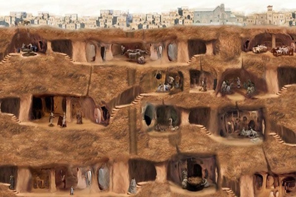 подземный город Деринкую