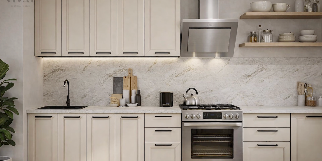 Тренды кухонь 2026: цвета, фасады и планировки, которые будут везде