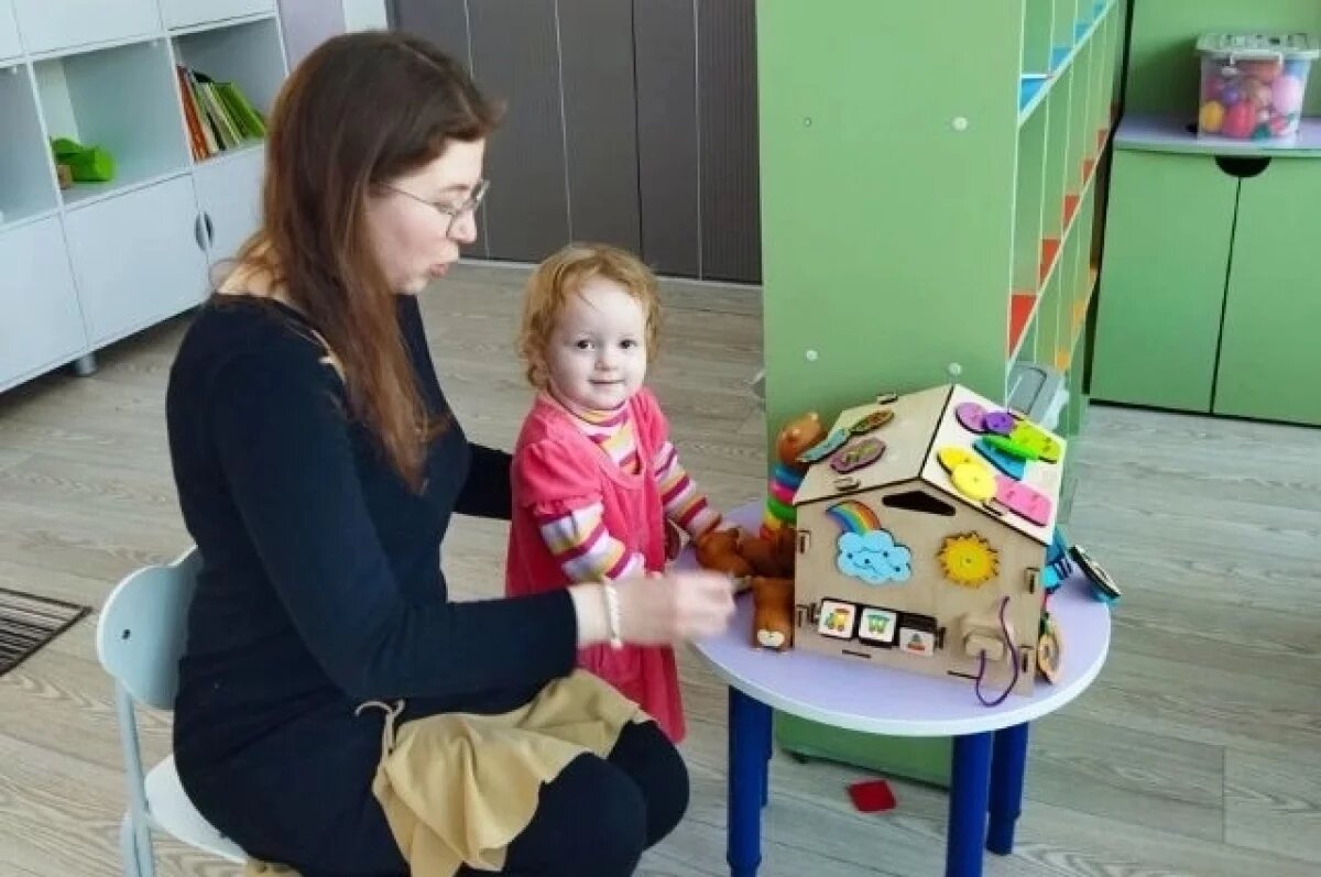    Жизнерадостная Пуяна с удовольствием ходит на занятия в группу.