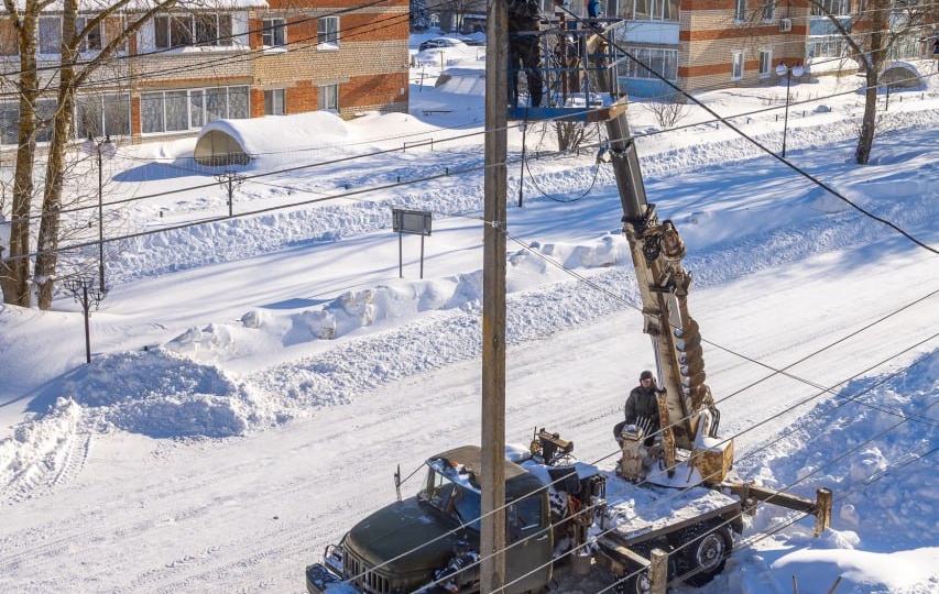 В Дивееве продолжается реализация проекта по реконструкции электросетей