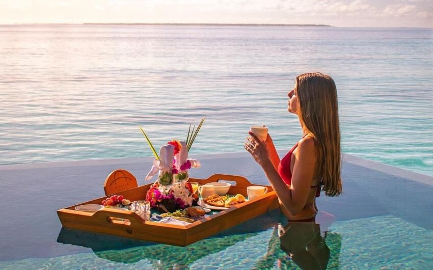 
Утро на Мальдивах