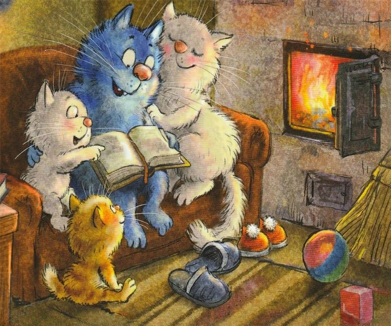 очаровательные коты Рины Зенюк