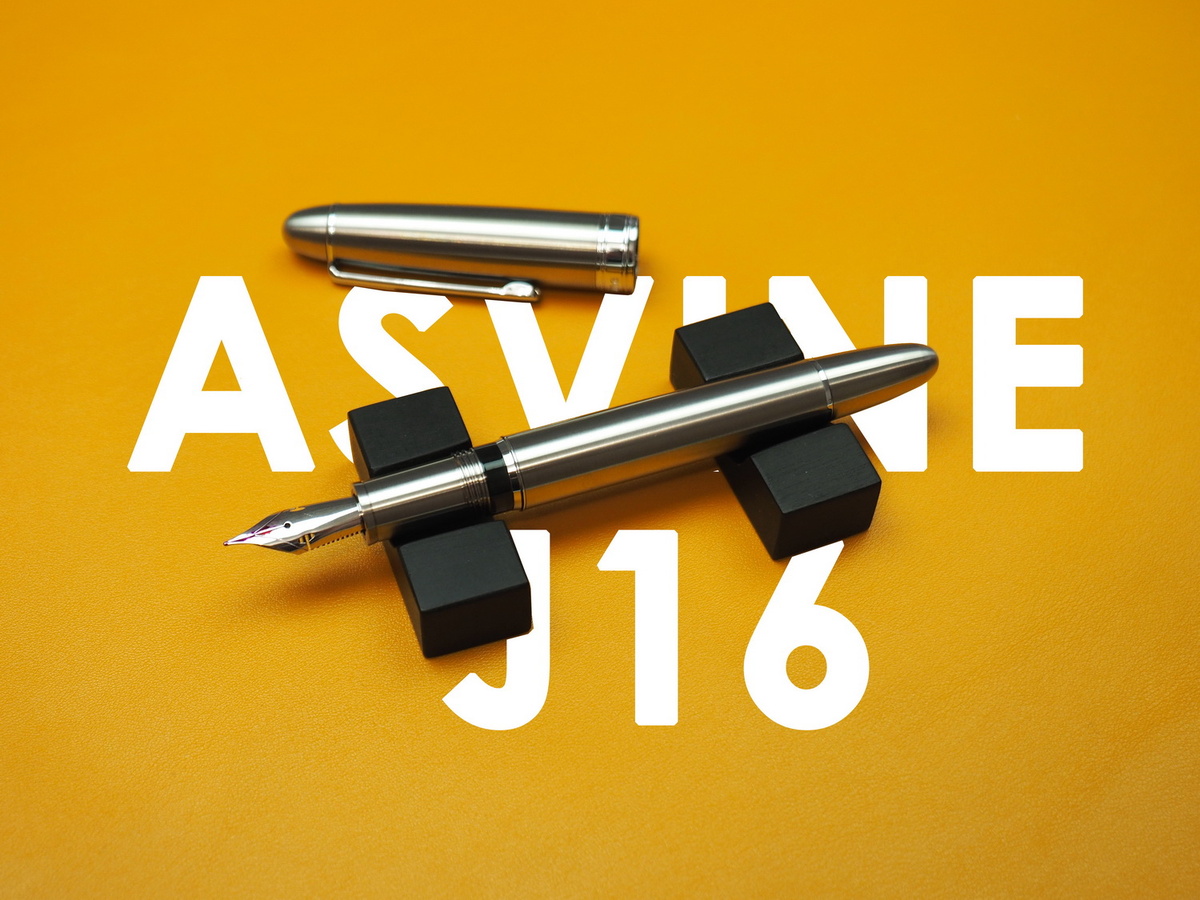 Перьевая ручка Asvine J16 Titanium brush