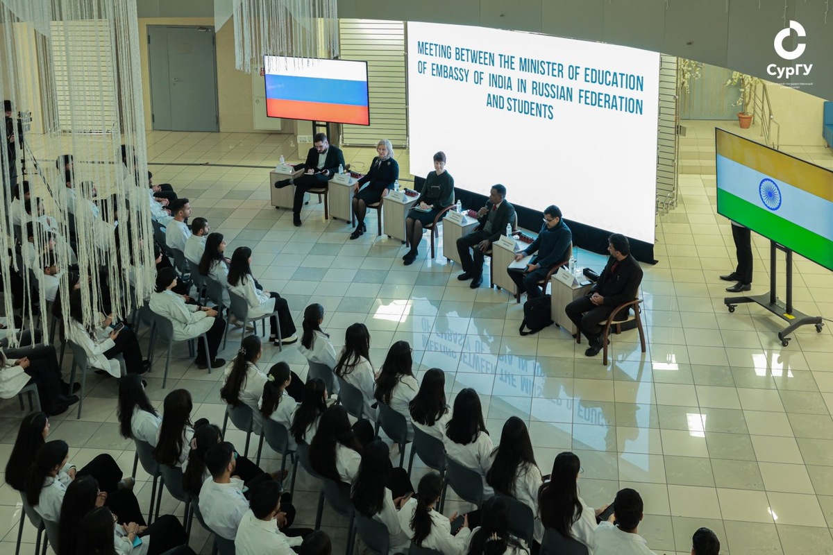    Делегация Посольства Индии посетила Сургутский госуниверситет