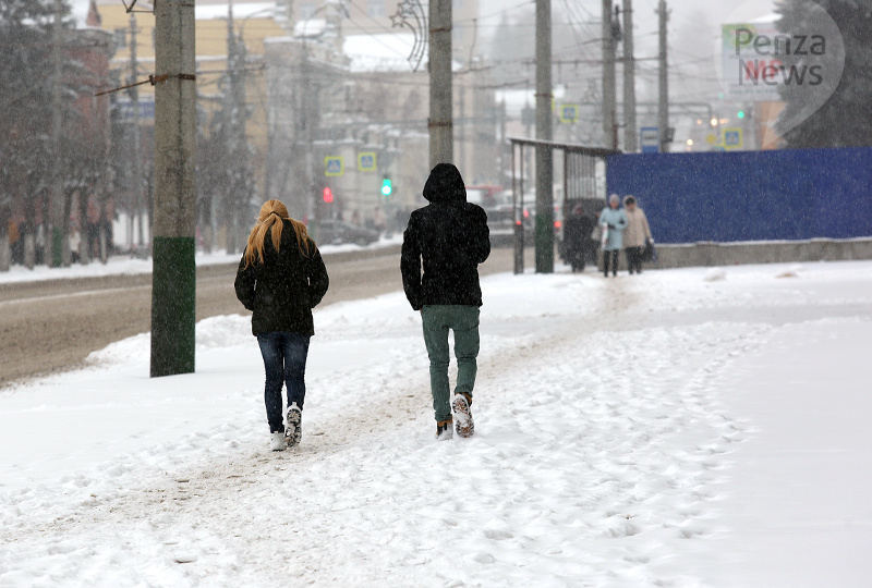 В Пензенской области прогнозируется желтый уровень погодной опасности
