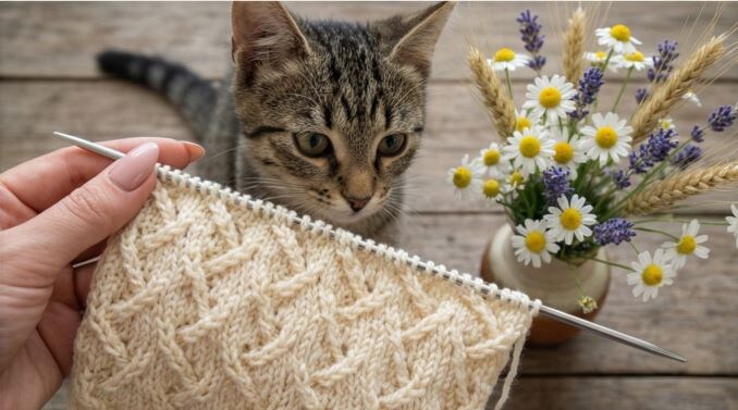 Лицевая сторона узора