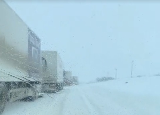     Затор на границе Воронежской и Липецкой областей
