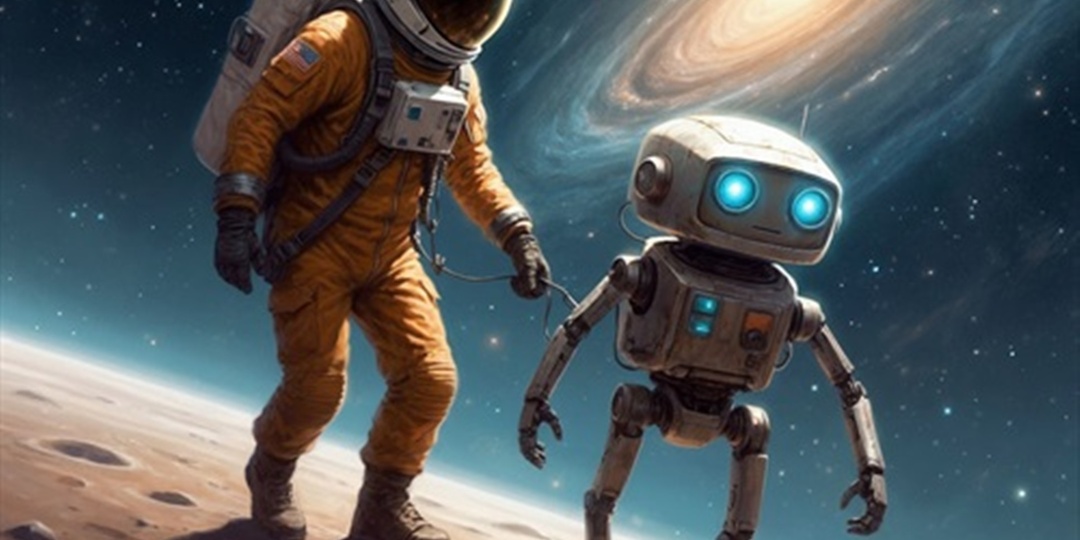 Межзвёздный почтальон и его робот