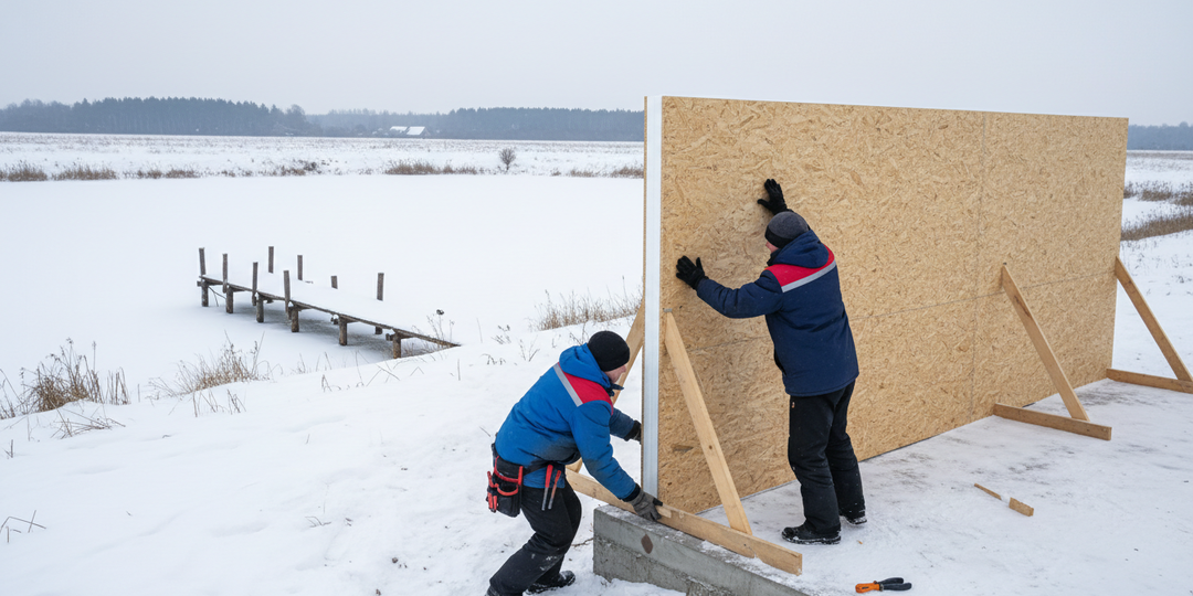 СИП-панели: заехать в дом через месяц? Разбираем «сэндвич-технологию» для участка у пруда